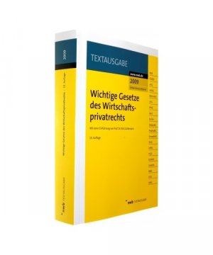 gebrauchtes Buch – Wichtige Gesetze des Wirtschaftsprivatrechts