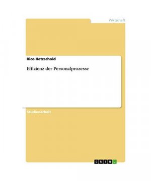 Effizienz der Personalprozesse