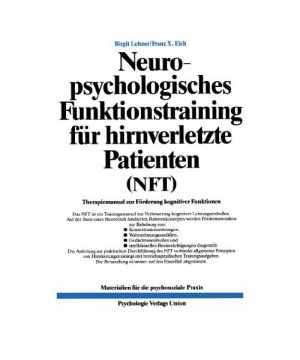 Neuropsychologisches Funktionstraining für hirnverletzte Patienten