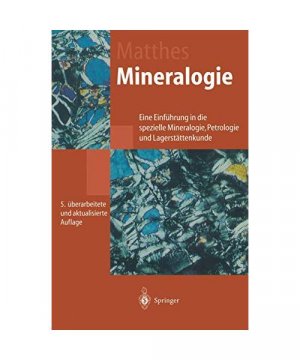 gebrauchtes Buch – Siegfried Matthes – Mineralogie