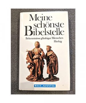 gebrauchtes Buch – Hrsg. v. Jacobi – Meine schönste Bibelstelle