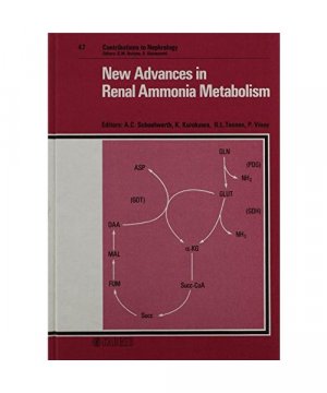 Contributions to Nephrology / New Advances in Renal Ammonia Metabolism