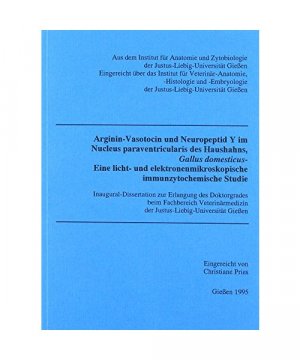 Arginin-Vasotocin und Neuropeptid Y in Nucleus paraventricularis des Haushahns, Gallus domesticus