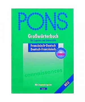 gebrauchtes Buch – PONS Großwörterbuch Französisch für Experten und Universität. Mit Daumenregister.