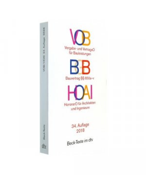 gebrauchtes Buch – VOB / BGB Bauvertrag / HOAI