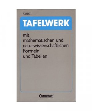 gebrauchtes Buch – Lothar Kusch – Tafelwerk. Sekundarstufe II