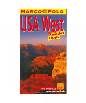 gebrauchtes Buch – Karl Teuschl – USA West. Marco Polo Reiseführer