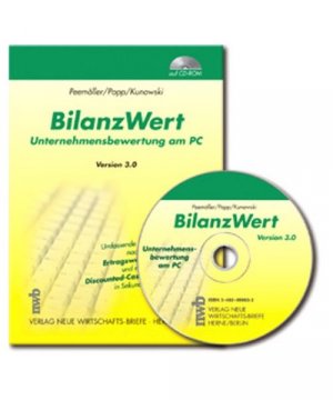 BilanzWert 3.0. CD-ROM für Windows ab 95/98/NT.