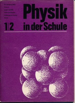 Physik in der Schule Heft 1-12/1980 außer Heft 11