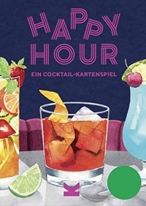 Happy Hour. Ein Cocktail-Kartenspiel. Quartett