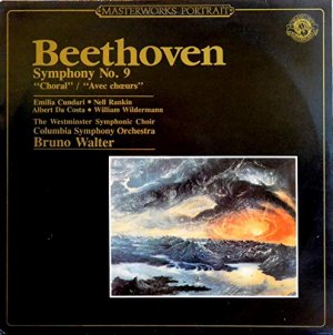 gebrauchter Tonträger – Ludwig, van Beethoven – Symphony No. 9 in d- Minor , Op. 125, with Isobel Bailie, Kathleen Ferrier, Hedle Nash, William Parsons