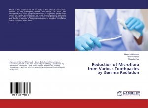 Reduction of Microflora from Various Toothpastes by Gamma Radiation