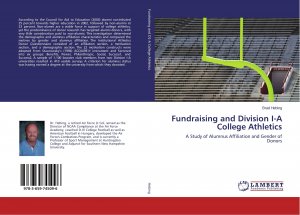 Fundraising and Division I-A College Athletics / A Study of Alumnus Affiliation and Gender of Donors