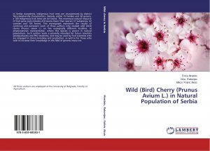 neues Buch – Evica Mratinic – Wild (Bird) Cherry (Prunus Avium L.) in Natural Population of Serbia