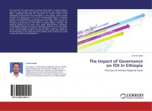 neues Buch – Tamrat Daddi – The Impact of Governance on FDI In Ethiopia / The Case of Amhara Regional State