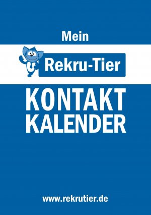 neues Buch – Tobias Schlosser – Mein REKRU-TIER Kontaktkalender / Tobias Schlosser (u. a.) / Taschenbuch / Paperback / 216 S. / Deutsch / 2019 / REKRU-TIER GmbH / EAN 9783941412552