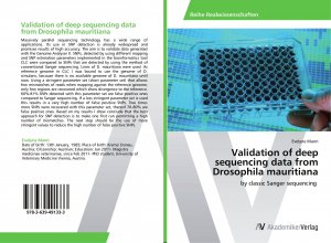 Validation of deep sequencing data from Drosophila mauritiana / by classic Sanger sequencing