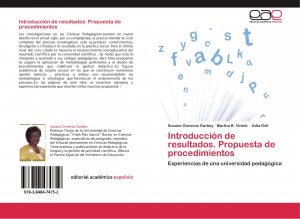 Introducción de resultados. Propuesta de procedimientos / Experiencias de una universidad pedagógica