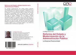 Reforma del Estado y Modernización de la Administración Pública / La Empresa Paramunicipal