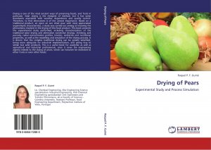 Drying of Pears / Experimental Study and Process Simulation