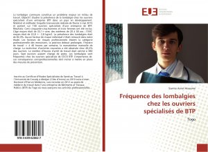 Fréquence des lombalgies chez les ouvriers spécialisés de BTP / Togo