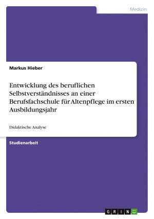 Entwicklung des beruflichen Selbstverständnisses an einer Berufsfachschule für Altenpflege im ersten Ausbildungsjahr / Didaktische Analyse / Markus Hieber / Taschenbuch / Paperback / 32 S. / Deutsch