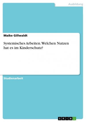 Systemisches Arbeiten. Welchen Nutzen hat es im Kinderschutz?