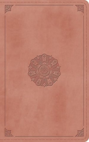 ESV Thinline Bible, Red Letter (Trutone, Blush Rose, Emblem Design) / Buch / Englisch / 2024 / Crossway / EAN 9781433593130