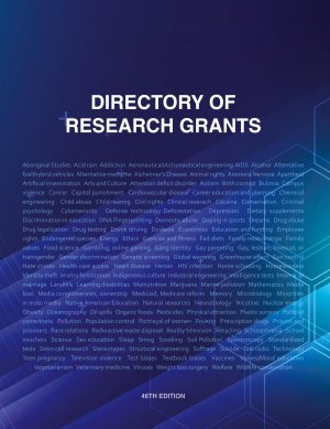 neues Buch – Schafer, Louis S – Directory of Research Grants