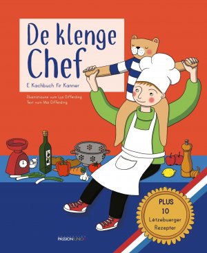 neues Buch – De klenge Chef / E Kachbuch fir Kanner