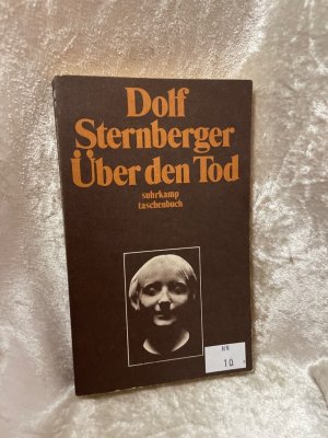 gebrauchtes Buch – Dolf Sternberger – Über den Tod. Suhrkamp-Taschenbuch ; 719