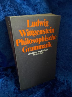 gebrauchtes Buch – Philosophische Gramamtik. ( = stw, 5) .