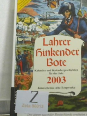 gebrauchtes Buch – Erich Schlenker – Tagebuchkalender Lahrer Kalender und Kalendergeschichten für das Jahr 2003