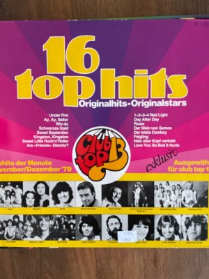 gebrauchter Tonträger – Club Top 13 November/Dezember 79 - 16 Top Hits / 38 103 8 gebrauchter Tonträger – Club Top 13 November/Dezember 79 - 16 Top Hits / 38 103 8