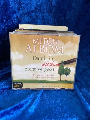 Damit ihr mich nicht vergesst: Die wahre Geschichte eines letzten Wunsches. 4 CDs