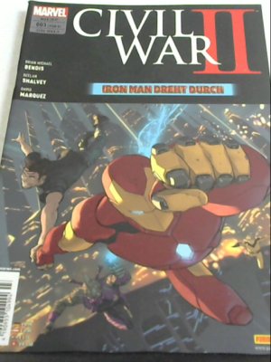 MARVEL CIVIL WAR II Comic Heft # 3 (Apr 2017): Iron Man dreht durch!