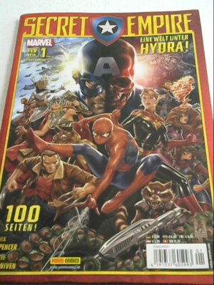 Secret Empire Marvel Comic Heft # 1 (Feb 2018): Eine Welt der Hydra!