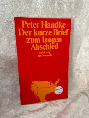 gebrauchtes Buch – Peter Handke – Der kurze Brief zum langen Abschied Roman