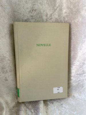 Wege der Forschung, Band 55: Novelle hrsg. von Josef Kunz / Wege der Forschung ; Bd. 55