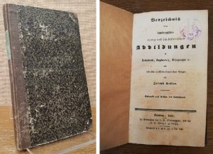 Verzeichnis von bambergischen topographisch-historischen Abbildungen in Holzschnitt, Kupferstich, Lithographie mit historisch-artistisch-literarischen […]