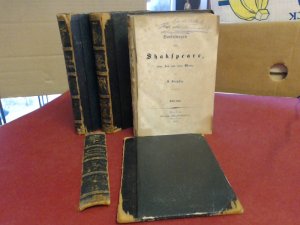 antiquarisches Buch – Kreyßig F. – Vorlesungen über Shakspeare (Shakespeare), seine Zeit und seine Werke (vollständig in 3 Bänden).