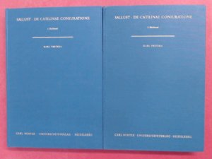 De Catilinae coniuratione (vollständig in 2 Halbbänden). Kommentiert von Karl Vretska. Aus der Reihe "Wissenschaftliche Kommentare zu griechischen und […]