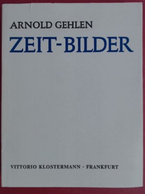 Zeit-Bilder. Zur Soziologie und Ästhetik der modernen Malerei.