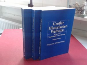 Großer Historischer Weltatlas. Erläuterungen (unvollständig in 3 von 4 Bänden). Erster Teil: Vorgeschichte und Altertum. Von Hermann Bengtson, Vladimir […]