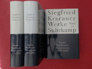 Essays, Feuilletons, Rezensionen (unvollständig in 3 von 4 Bänden; es fehlt Band 5.3). Herausgegeben von Inka Mülder-Bach. Band 5.1 (1906-1923), 5.2 ( […]