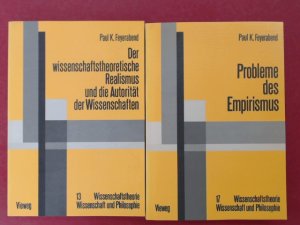 Ausgewählte Schriften (vollständig in 2 Bänden). Band 1: Der wissenschaftstheoretische Realismus und die Autorität der Wissenschaften. Band 2: Probleme […]