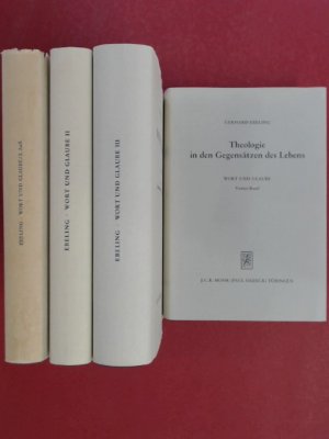 Wort und Glaube (vollständig in 4 Bänden). Band 2: Beiträge zur Fundamentaltheologie und zur Lehre von Gott; Band 3: Beiträge zur Fundamentaltheologie […]