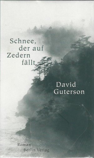 gebrauchtes Buch – David Guterson – Schnee, der auf Zedern fällt. Roman. Aus dem Amerikan. von Christa Krüger.