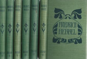 Friedrich Hebbel. Sämtliche Werke. Historisch-kritische Ausgabe besorgt von Richard Maria Werner. 24 Bände. Tagebücher Band 1-4. Briefe 1-8. Werke 1-10 […]