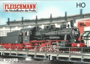 gebrauchtes Buch – Gebr. Fleischmann GmbH – Fleischmann. Die Modellbahn der Profis. HO. 1993/94 D.